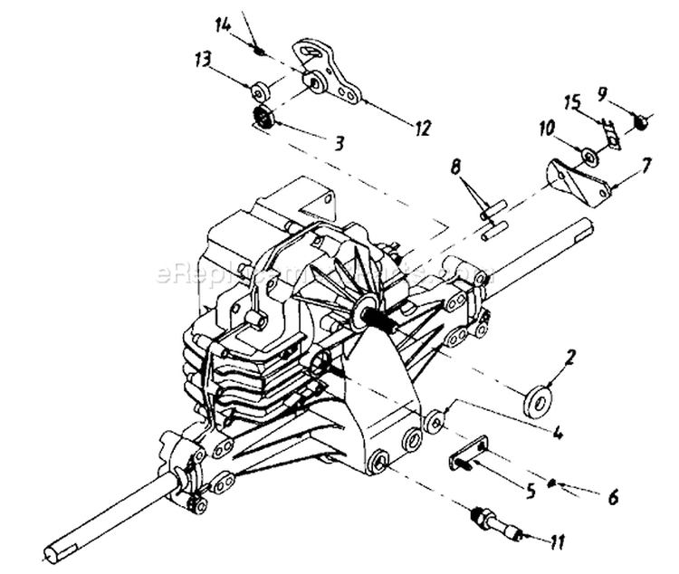 Page I Diagram and Parts List for 136A694F401 1996 Yard Man Lawn Tractor
